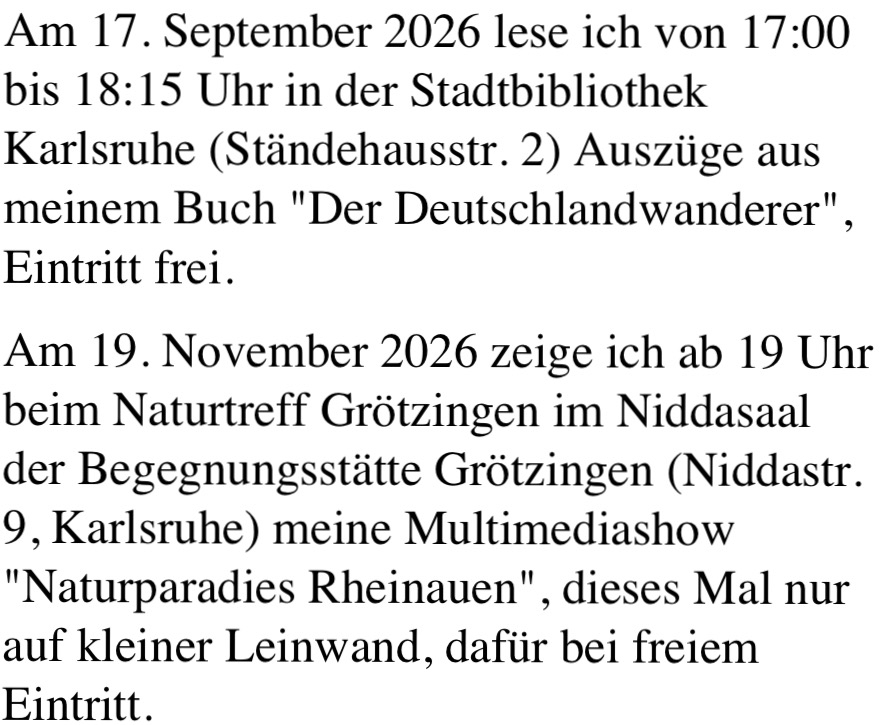 Der D-Wanderer / Sponsor-Werbung